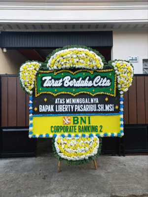 Papan Bunga Duka di Pekanbaru