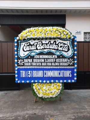 Papan Bunga Duka di Pekanbaru
